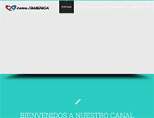 Tablet Screenshot of canalamerica.tv